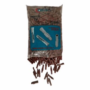 Ccomsa Taquetes Plástico 5/16 - Pack 750 Unidades