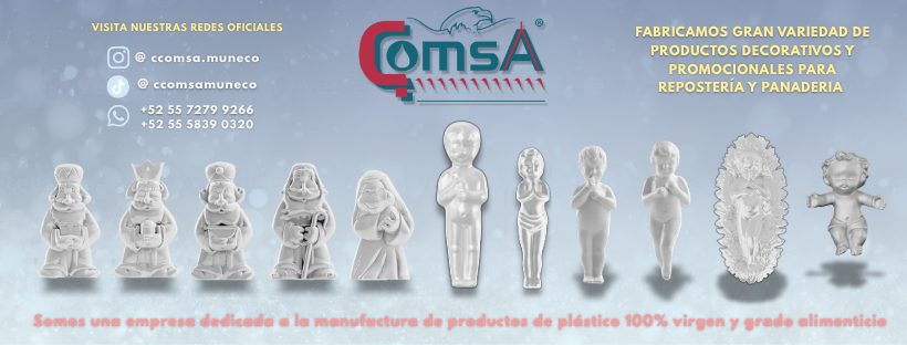 Productos CCOMSA para Rosca de Reyes