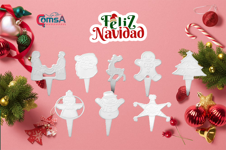 Pines navideños